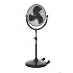 Dayton Pedestal Fan, 3 Speeds, Silver, Tilting Head 61LD85. Fixed Price $160.56.