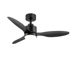 Breezary Sawyer 42IN. 3 Blade 6 Speed Black Led Ceiling Fan W/remote- Ships Free. Fixed Price $52.95.
