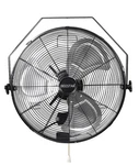 Beestar 18 Inch High Velocity Wall Mount Fan,industrial With Large, Black. Fixed Price $92.13.
