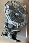 Holmes Vintage 80S Metal Clip Fan HACP-6 Heavy Duty Steel Cage Desk Blue. Fixed Price $29.99.