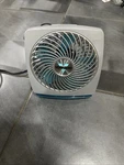 Vornado Fit Personal Air Circulator Compact Gray/blue Desk Fan, 2 Speed. Fixed Price $20.00.