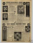 1941 Paper Ad Polar Cub Gilbert Handybreeze Arctic Air Rembrandt Electric Fan. Fixed Price $10.00.