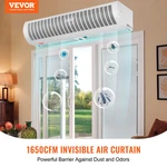 Vevor 48" Commercial Indoor Air Curtain Super Power 2 Speeds 1650CFM, Wall Mount. Fixed Price $237.43.