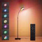 Idoglome Floor Fan With Rgb Lights Lamp 18W 1200LM Led Fixture Sta.... Fixed Price $84.40.
