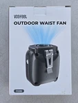 Outdoor Waist Fan FG06 Vosfeel Black Usb Rechargeable. Fixed Price $14.99.