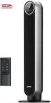 Dreo Bladeless Tower Fan - 25FT/S, 4 Speeds, Modes, 90 Oscillation, 8H Timer,. Fixed Price $87.57.