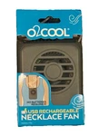 O2 Cool Portable Fan Usb Rechargeable Necklace Dark Gray New In Box. Fixed Price $13.99.