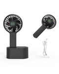 Minthouz Handheld Fan, 90 Automatic Head Shaking Personal With Rotatin. Fixed Price $21.52.