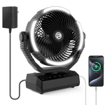 Panergy Camping Fan With Light - 20000MAH Rechargeable Battery Charg.... Fixed Price $86.73.