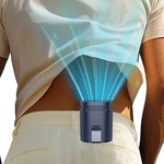 Kjxic Portable Waist Fan-personal Battery Operated Clip Azure Blue. Fixed Price $27.13.