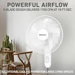 Holmes 16" Blade Breeze Manual Stand Oscillating Fan White. Fixed Price $41.99.