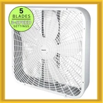 Impress IM-720BX 5 Blades 3-SPEED Classic Box Exhaust Fan 21 White. Fixed Price $34.99.