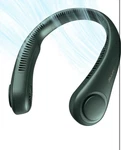 Jisulife Portable Neck Fan, Hands Free Bladeless 5 Speeds. Fixed Price $53.99.