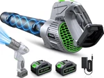 Comchoi Electric Leaf Blower Cordless, 680 Cfm 5 Speed Mode, 2 Batteries & Charg. Fixed Price $273.99.
