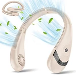 Msevc Foldable Neck Fan White - Pink. Fixed Price $32.30.