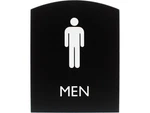 Lorell Sign, Men, 6-4/5"WX8-1/2"LX4/5"H, Black (LLR02676). Fixed Price $60.49.