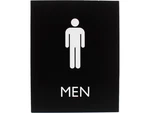 Lorell Sign, Men, 6-4/10"WX8-1/2"LX4/5"H, Black (LLR02667). Fixed Price $60.49.