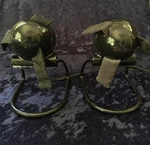 Vornado Zippi Small Portable Fan - Set Two Collapsible Retro Future Decor. Fixed Price $22.50.