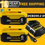 6AH Replacement For Dewalt DCB206-2 DCB207-2 DCB102 12V/20V Battery /charger. Fixed Price $63.00.