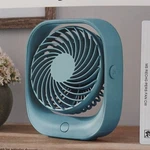 Mainstays Rechargeable Portable Table/desk Fan Usb Blue New. Fixed Price $8.99.