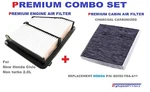 Combo Set Air Filter + Charcoal Cabin For 2016 -2021 Honda Civic 2.0L. Fixed Price $25.98.