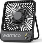 Warmco 10000MAH Portable Travel Fan 7-INCH, Up To 24H Runtime, Ultra-thin Quiet. Fixed Price $43.06.