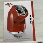 Vornado Flippi Fan Melon/orange Two Speed V6 Personal Air Circulator New A292. Fixed Price $22.00.