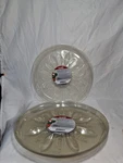 4 Pk Bond Clear Plant Saucer Drip Trays Flower Pot For Indoor Outdoor 12". Fixed Price $13.50.