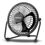 Holmes 4" Mini High-velocity Personal Desk Fan, 32510028, Blades, 360 Black. Fixed Price $39.46.