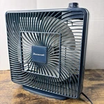 Vtg Duracraft Versatile 2 Speed Desk Table Floor Box Fan DB-100 Green. Fixed Price $34.99.