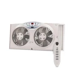 Bionaire Window Fan With Reversible Airflow Blades 3-SPEED Settings, Pro. Fixed Price $78.58.