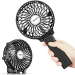 Easyacc Mini Handheld Fan, Portable 3-10 Working Hours, 2600 Battery Black. Fixed Price $26.11.