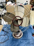 Vintage Westinghouse Oscillating Fan Works Model 16SD3 , 2 Speed.. Fixed Price $75.00.