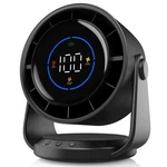 Yoshenmo Desk Fan, Turbo Table For Bedroom, 100-SPEED Digital Display, Low. Fixed Price $23.99.