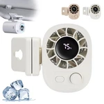 Gmox Portable Waist Fan Clip Wearable Belt Personal 360 Rotation 5 Speeds. Fixed Price $13.93.