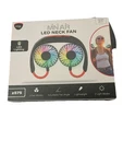 Ihip Mini Air Portable Fan Hanging Lazy Neckband Usb Rechargeable Led Z575. Fixed Price $17.99.