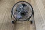 Room Essentials 4" Blade Usb Desk Fan - Gray. Fixed Price $27.99.