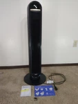 Dreo Tower Fan, 27FT/S Velocity Quiet 90 Oscillating 36" Floor 8 Speeds. Fixed Price $80.00.