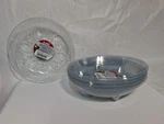 9 Pk Bond Clear Plant Saucer Drip Trays Flower Pot For Indoor Outdoor, 6". Fixed Price $11.70.