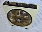 Vintage Hitachi (BF-63EA) Auto-aire Box Fan -- Rotating Grille Mint Condition. Fixed Price $250.00.