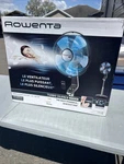 Rowenta VU5670 Turbo Silence 16'' Oscillating Pedestal Fan, Speed New #6. Fixed Price $99.00.