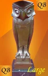 Wise Owl Bronze Figure 1920'S Art Deco Sculpture Statue Cubist Bird Figurine. Fixed Price $308.85.