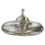 Harbor Breeze Valdosta 20-IN Brushed Nickel Indoor/outdoor Ceiling Fan (3-BLADE). Fixed Price $106.00.