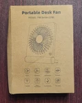 Koonie Usb Fan, Strong Wind Ultra Quiet Small Desk 220 5.7 Inch, Black. Fixed Price $14.99.