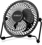 Xasla 4 Inch Small Usb Desk Fan, Mini Quiet With Metal Construction & Strong. Fixed Price $21.95.