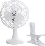 Genesis 6-INCH Clip Convertible Table-top & Fan Two Quiet Speeds Ideal Fo. Fixed Price $14.97.