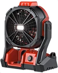 For Milwaukee M18 18V Jobsite Fan Tool Only Cordless Battery Powered W/ Hook Led. Fixed Price $99.99.
