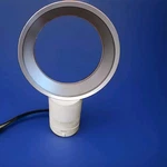 Dyson Air Multiplier AM01 Satin White Silver 12 Table Fan. Fixed Price $65.00.