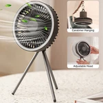 Imountek Ceiling Camping Fan Rechargeable Power Bank Tent Led Lighting Tripod. Fixed Price $36.64.