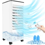 Portable Air Cooling Fan Conditioner Cooler Evaporative Water Humidifier. Fixed Price $75.88.